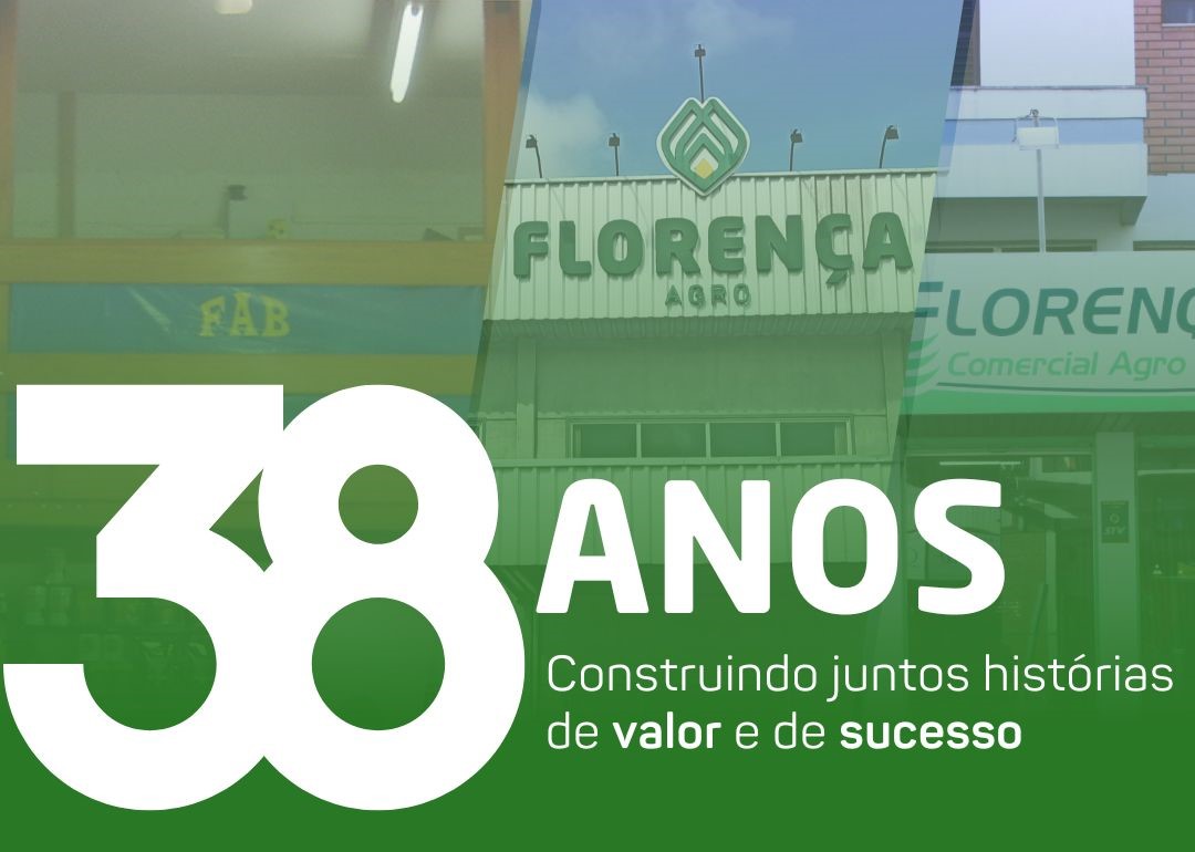 38 anos de Florença!